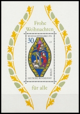 Berlin MiNo. Block 5 (528) ** Christmas 1976, sheet, MNH