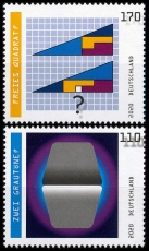 FRG MiNo. 3536-3537 set ** Series Optical Illusions, MNH