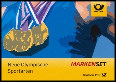 FRG MiNo. MH 120 (3542-3544) ** Series Sport: New Olympic sports, stamp set, MNH