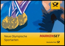 BRD MiNr. MH 120 (3542-3544) ** Serie Sport: Neue olymp. Sportarten, MS, postfr.