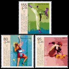 BRD MiNr. 3542-3544 Satz ** Sporthilfe 2020: Neue olympische Sportarten, postfr.