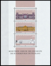 BRD MiNr. Block 20 (1287-1289) ** Grundgedanken der Demokratie (VI), postfrisch