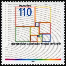 BRD MiNr. 2005 ** Internationaler Mathematikerkongreß, Berlin, postfrisch