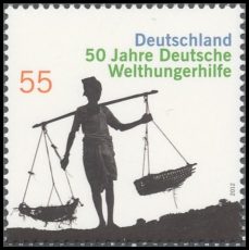 BRD MiNr. 2928 ** 50 Jahre Deutsche Welthungerhilfe, postfrisch