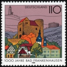 FRG MiNo. 1978 ** 1000 years Bad Frankenhausen, MNH