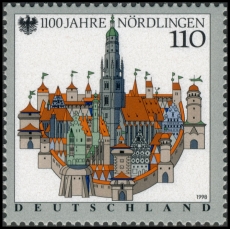 FRG MiNo. 1965 ** 1100 years Nördlingen, MNH