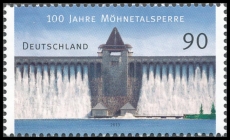 FRG MiNo. 3000 ** 100 years Möhnetalsperre, MNH