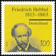 BRD MiNr. 2990 ** 200. Geburtstag von Friedrich Hebbel, postfrisch