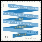 BRD MiNr. 3026 ** 100. Geburtstag von Julius Kardinal Döpfner, postfrisch