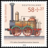 FRG MiNo. 3027 ** Stamp Day: 175 years steam locomotive Saxonia, MNH