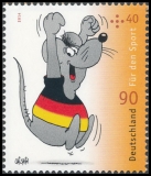 BRD MiNr. 3075-3077 Satz ** Sporthilfe 2014: Comics (II), postfrisch