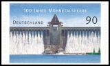 FRG MiNo. 3009 ** 100 years Möhne Reservoir, MNH, self-adhesive