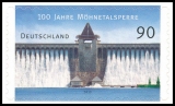 BRD MiNr. 3009 ** 100 Jahre Möhnetalsperre, postfrisch, selbstklebend