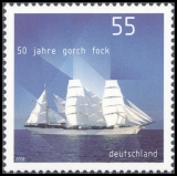FRG MiNo. 2686 ** 50 years sail training ship Gorch Fock, MNH