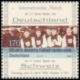 FRG MiNo. 2659 ** 100 years German international football matches, MNH