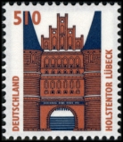 BRD MiNr. 1934-1938 Satz ** Sehenswürdigkeiten (XXI), postfrisch