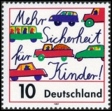 FRG MiNo. 1954 ** More safety for children in road traffic, MNH