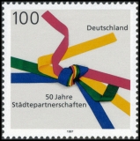 BRD MiNr. 1917 ** 50 Jahre Städtepartnerschaften, postfrisch