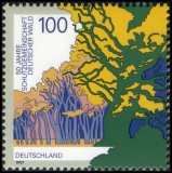 FRG MiNo. 1918-1919 set ** 50 y. Protection German Forests, from block 38, MNH