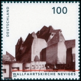 BRD MiNr. 1906-1909 Satz ** Deutsche Architektur nach 1945, aus Bl. 37, postfr.