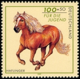 FRG MiNo. 1920-1924 set ** youth 1997: horse breeds, MNH