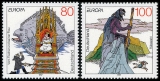 FRG MiNo. 1915-1916 set ** Europe 1997: Tales and Legends, MNH