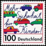 FRG MiNo. 1897 ** More safety for children in road traffic, MNH