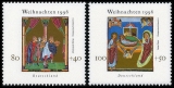 FRG MiNo. 1891-1892 set ** Christmas 1996, MNH