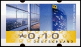 FRG MiNr. ATM 7, Cent value selection ** Frama label: Post Tower, MNH