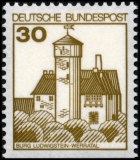 BRD MiNr. 913CII-1038DII Satz ** Burgen & Schlösser, Letterset, postfr., geschn.