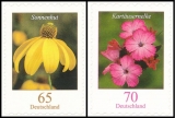 FRG MiNo. 2715-2716 set ** Flowers, MNH, self-adhesive