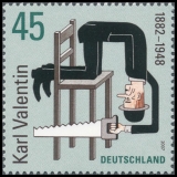 BRD MiNr. 2610 ** 125.Geburtstag von Karl Valentin, postfrisch