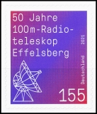 BRD MiNr. 3622 ** Radioteleskop Effelsberg, selbstklebend, postfrisch