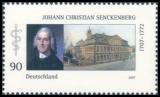 BRD MiNr. 2588 ** 300.Geburtstag von Johann Christian Senckenberg, postfrisch