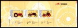 FRG MiNo. MH 122 (3618-3620) ** Series Youth: Historic Tractors, stamp set, MNH