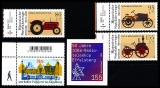 BRD MiNr. 3613-3629+Bl. 88 ** Neuausgaben Bund 3. Quartal 2021, postfr. inkl. Sk