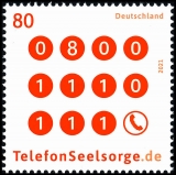 FRG MiNo. 3623-3629 + sheetlet 88 ** New issues Germany September 2021, MNH