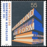 FRG MiNo. 2625 ** 100 years German Werkbund, MNH