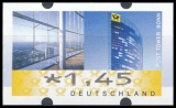 FRG MiNr. ATM 7 set 45-390 Euro cent ** Frama labels: Post Tower, MNH