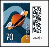 FRG MiNo. 3678 ** Series World of Letters: Letters around saturn, self-adh., MNH