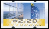 BRD MiNr. ATM 7 Satz 45-390 Cent ** Automatenmarken: Post Tower, postfrisch