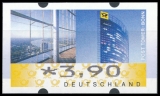 FRG MiNr. ATM 7 set 45-390 Euro cent ** Frama labels: Post Tower, MNH