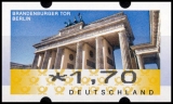 FRG MiNr. ATM 6, Cent value selection ** Frama label: Brandenburg Gate, MNH