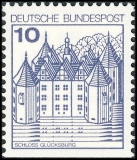 FRG MiNo. 913CI/DI ** Castles & Palaces, letterpress, MNH, cut