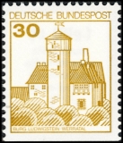 FRG MiNo. 914CI/DI ** Castles & Palaces, letterpress, MNH, cut