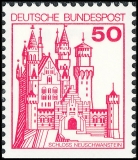 FRG MiNo. 913CI-916DI set ** Castles & Palaces, letterpress, MNH, cut