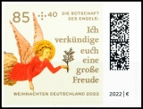 BRD MiNr. 3729 ** Serie Weihnachten 2022: Botschaft, postfrisch, selbstklebend