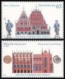 FRG MiNo. 2614-2615 set ** Cultural and natural heritage of mankind (XV), MNH