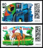 FRG MiNo. 3648-3649 set ** Bibi Blocksberg and The Three ???, MNH