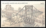 FRG MiNo. 2616 ** Bridges (VII): 100 years of Kaiser Wilh. Bridge Wilhelmsh., MNH